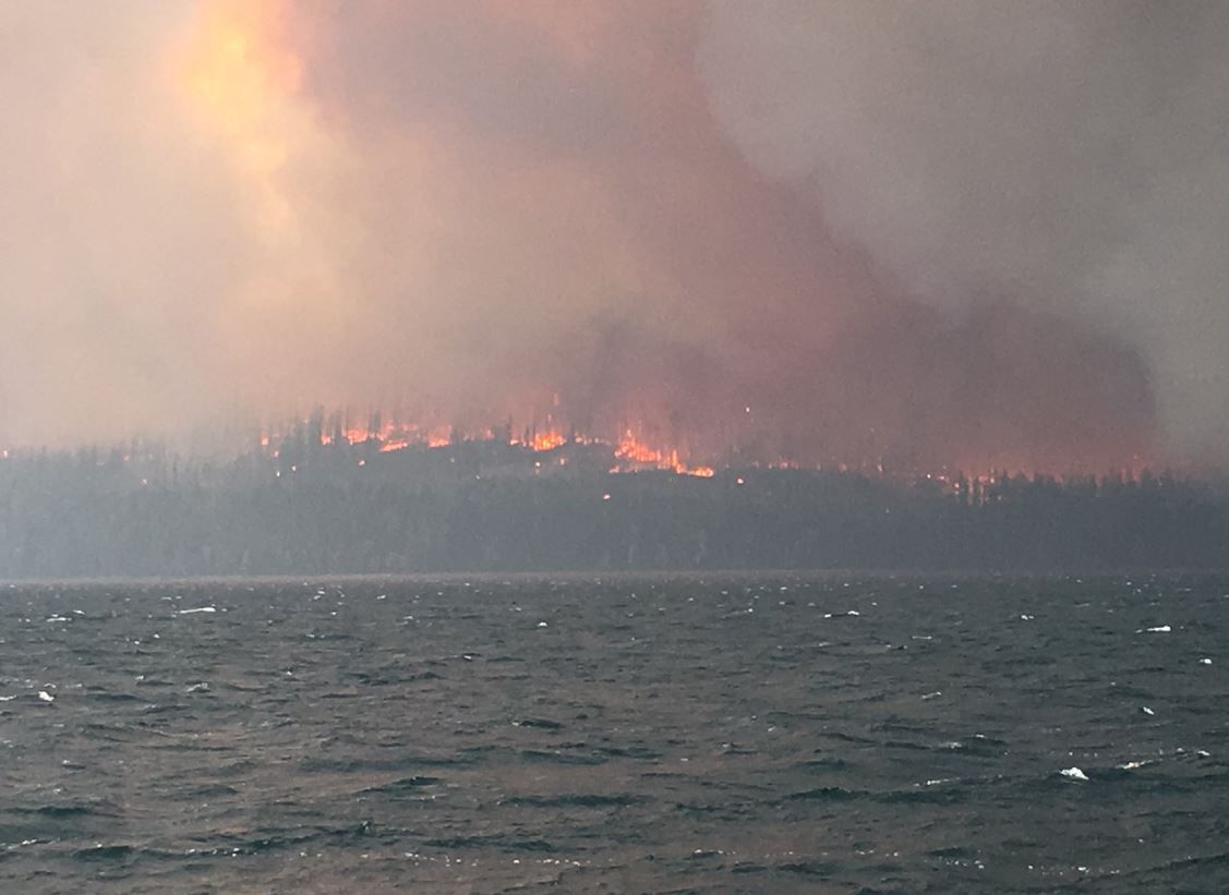Howe Ridge fire